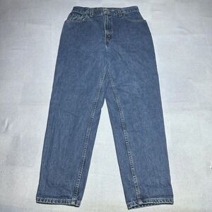 Vintage Y2K Levi's 550 Relaxed Tapered‎ Leg Denim Jeans USA Made Womens 10 Short